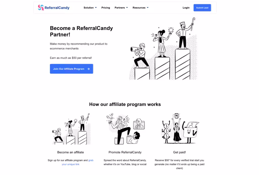 Referral Program Template Guide for Businesses 10 ReferralCandy program