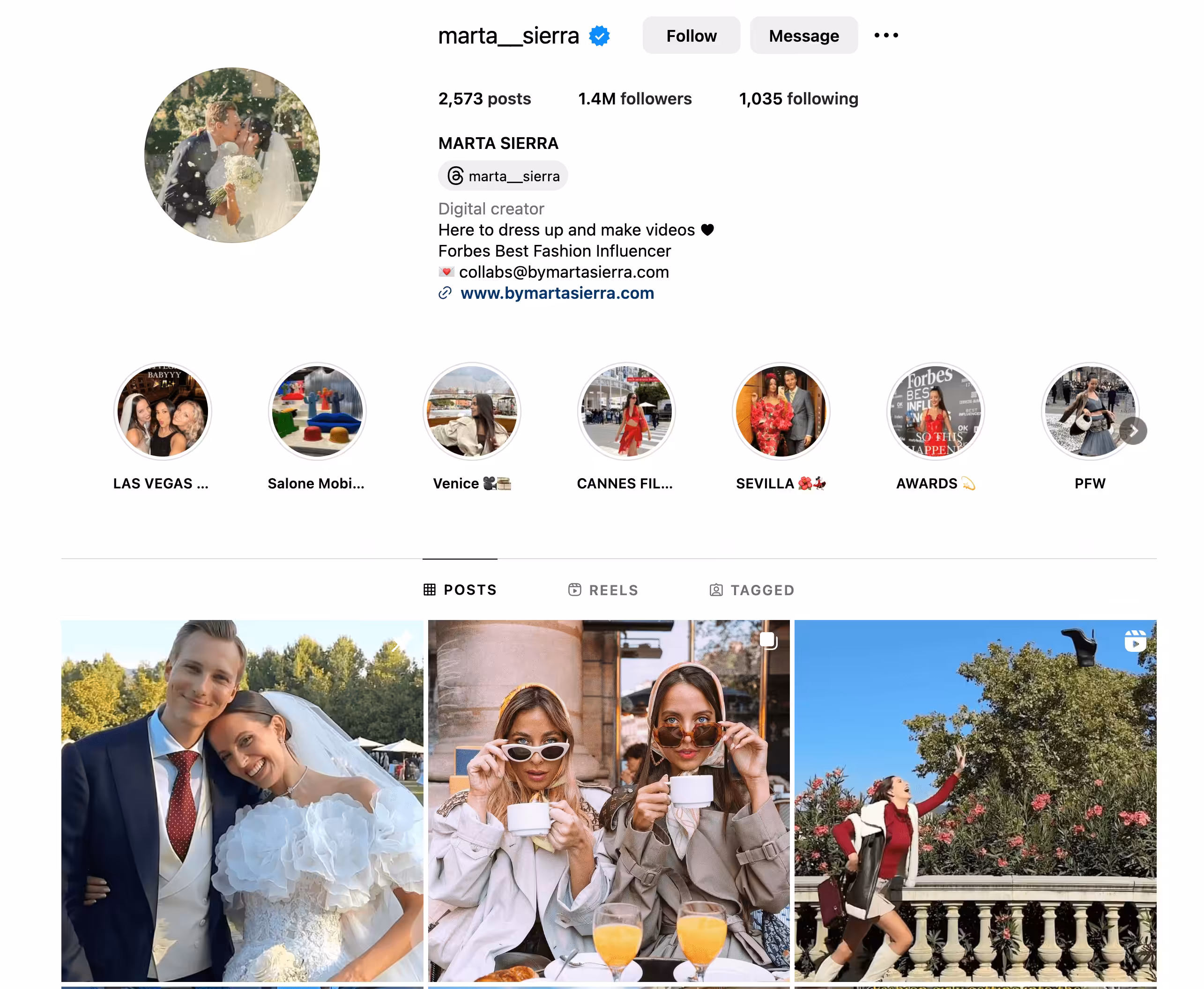 Types of Influencers: Know Who Your Brand Needs to Collaborate With 6 Fashion type of influencer, Marta Sierra