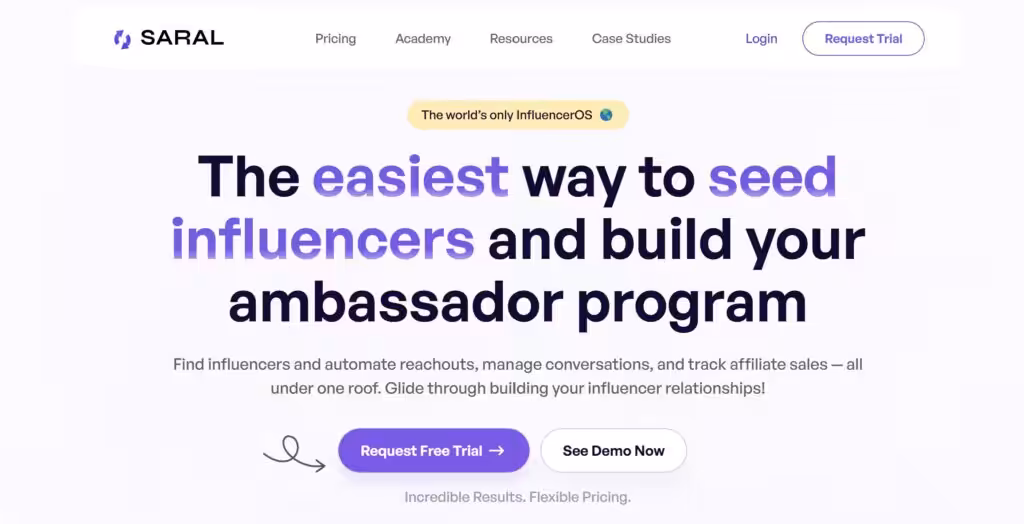Top 12 Influencer Marketing Tools You Need in 2026 20 SARAL top influencer marketing tool 2025