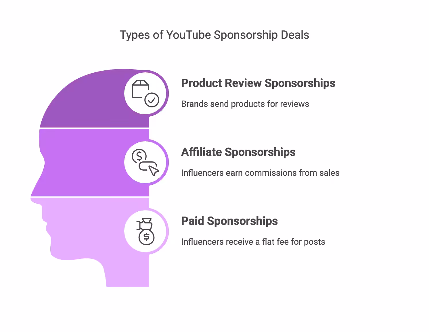 How Much Do Sponsors Pay YouTubers in 2026? An All-in-One Guide 6 Types of YouTube Sponsorship Deals