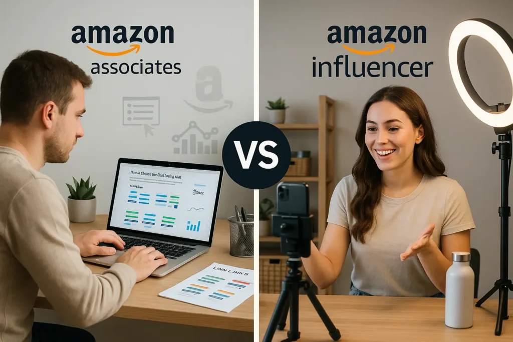 Amazon Associates vs Amazon Influencer: What Fits Your Brand?