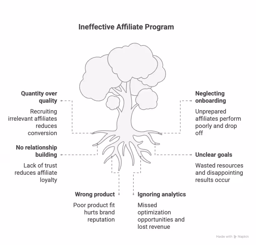 Biggest Affiliate Marketing Mistakes to Avoid in 2025