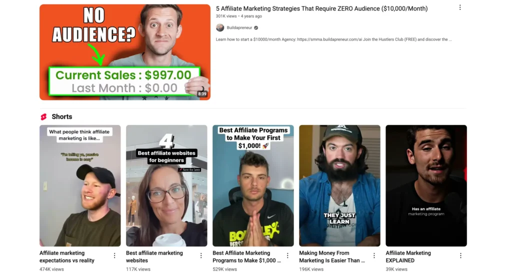 Youtube shorts vs regular videos