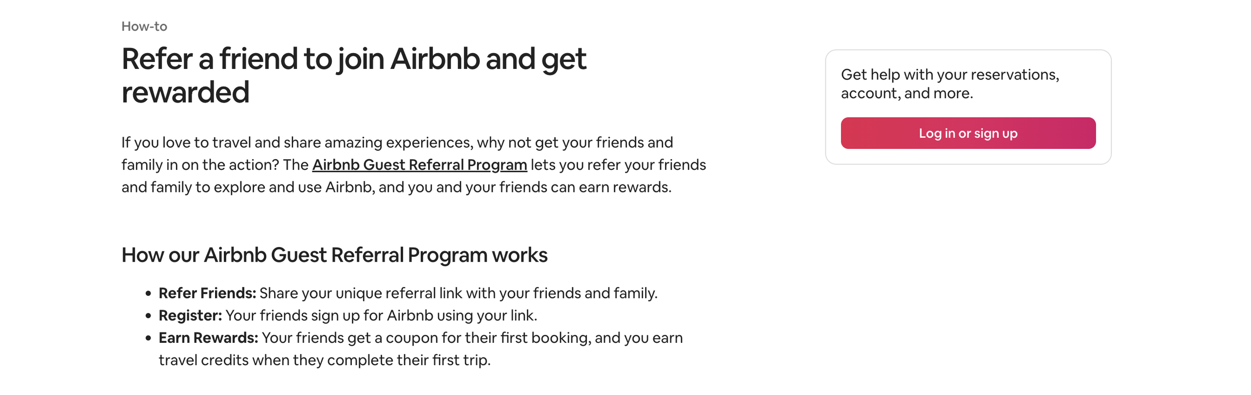 Referral Program Best Practices: What Actually Works in 2026 7 AirBnb Dual-Sided Referral Rewards